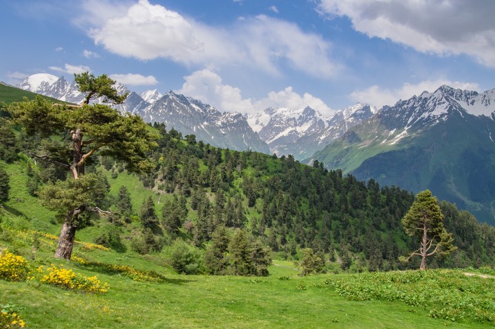 jeziorka Koruldi trekking
