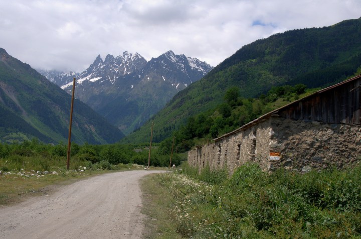 lodowiec Chalaadi szlak