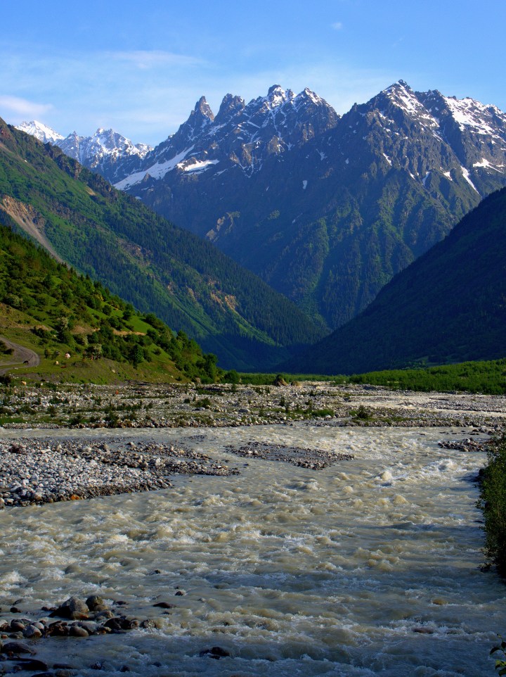lodowiec Chalaadi Swanetia