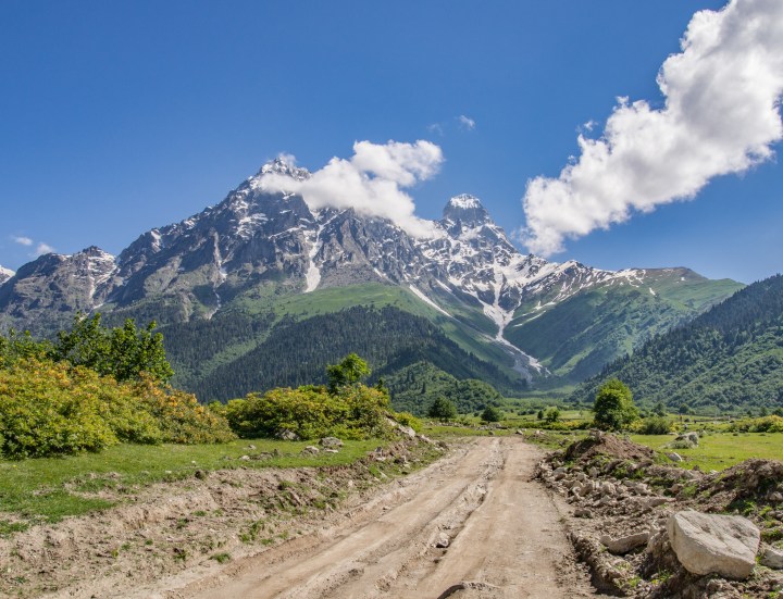 Uszba Mazeri Swanetia szlaki