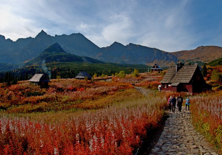 Hala Gąsienicowa październik