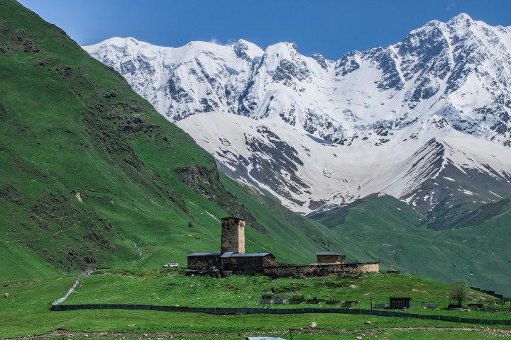 Szchara Uszguli Swanetia trekking