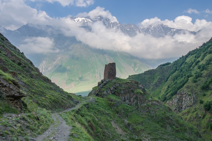 Kazbegi trekking