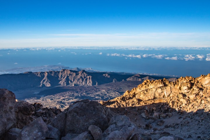 Teide szczyt panorama