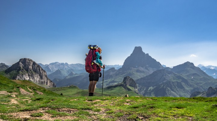Col des Moines szlak Pireneje