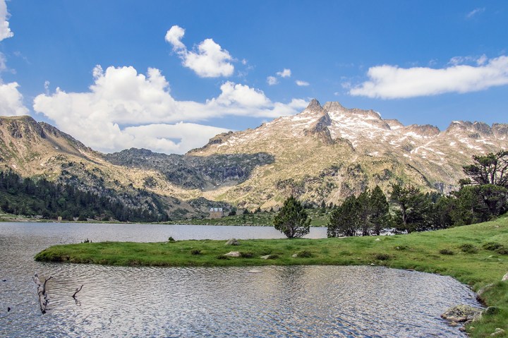Lac d'Aumar szlak Pireneje trekking