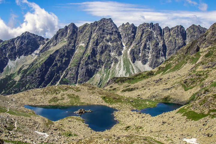 Żabie Plesa Rysy szlak