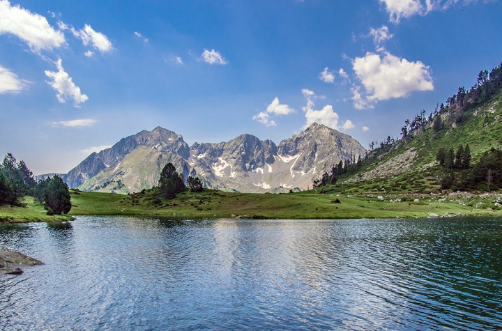 Lac d'Aumar szlak Pireneje