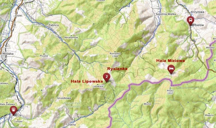 Beskid Żywiecki schroniska