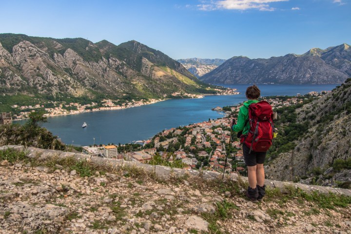 drabina kotorska Kotor szlaki góry