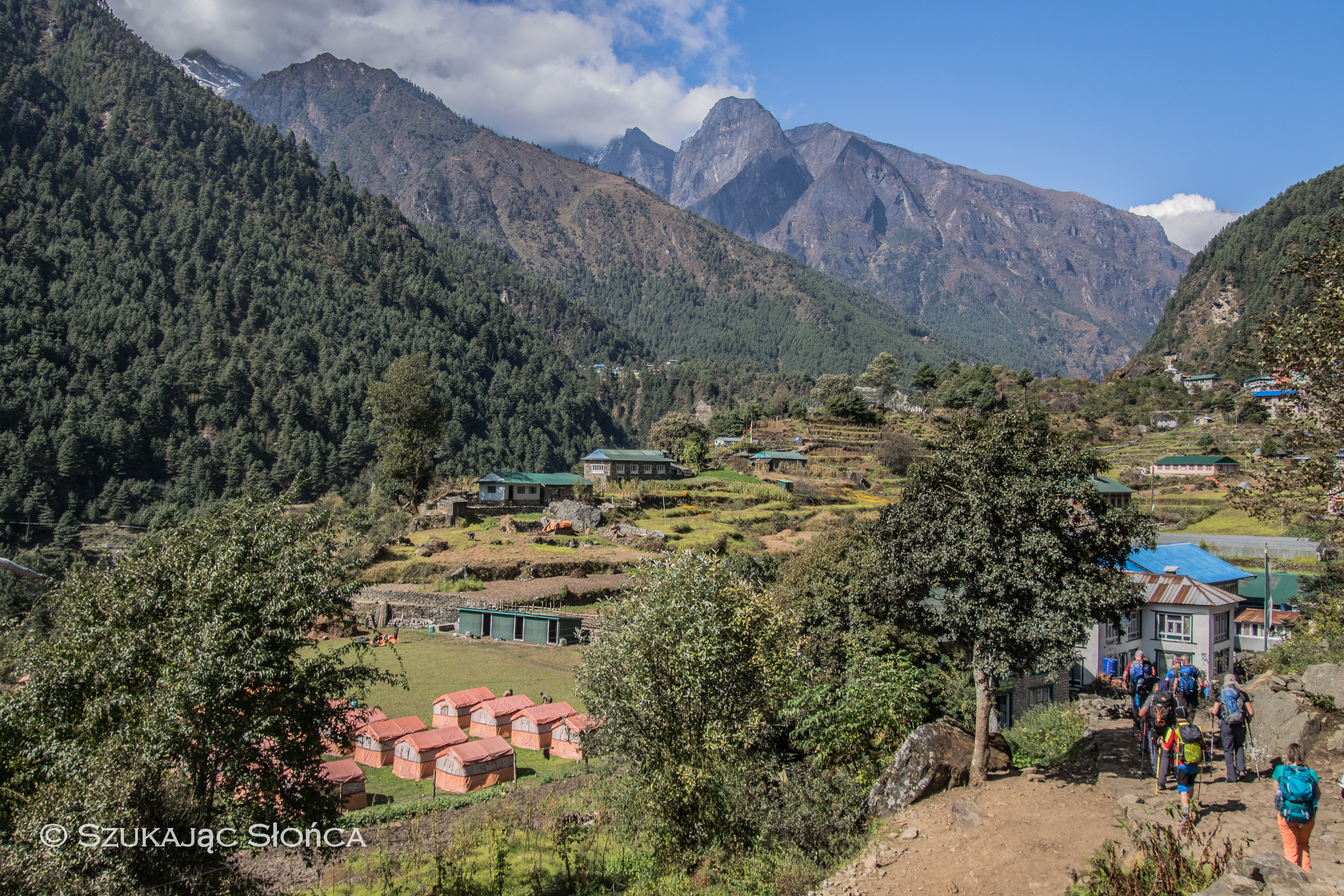 Lukla Phanding EBC trekking szlak