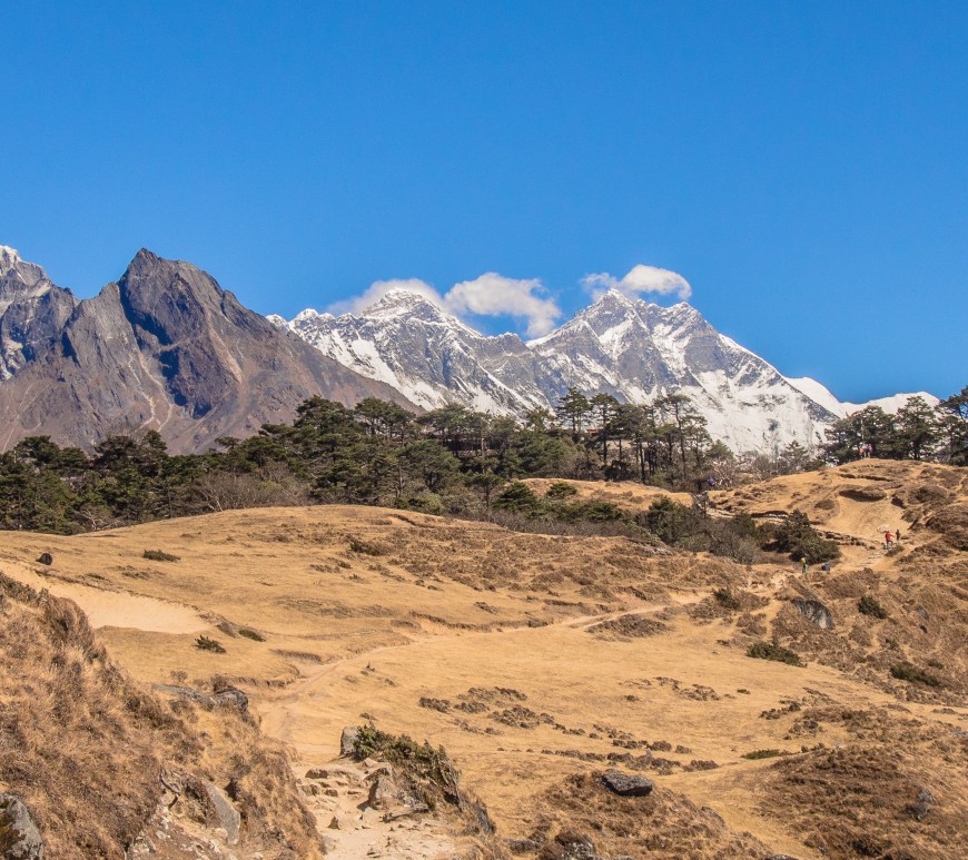 Everest,Lhotse, Ama Dablam