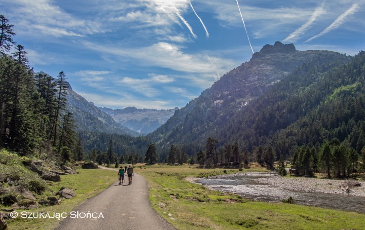 Pireneje, szlaki, Refuge Wallon, dolina Marcadau