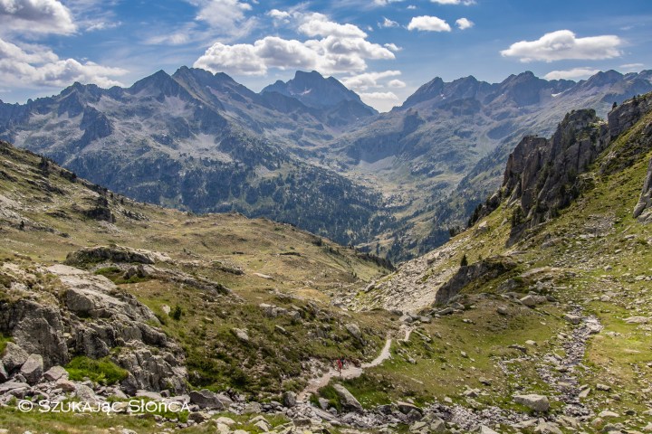 Lec Nere Marcadau Pireneje szlak trekking