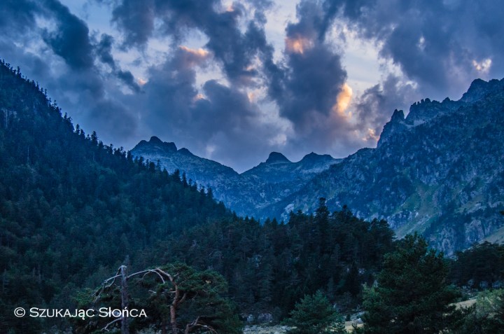 Chalet du Clot biwak Pireneje