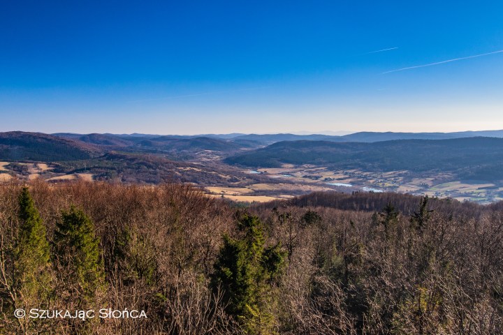 Cergowa wieża widokowa panorama
