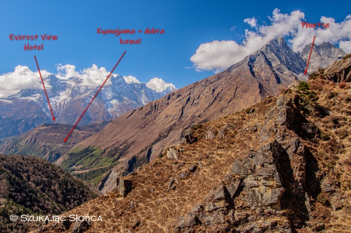  Phortse Gokyo trekking szlak Himalaje