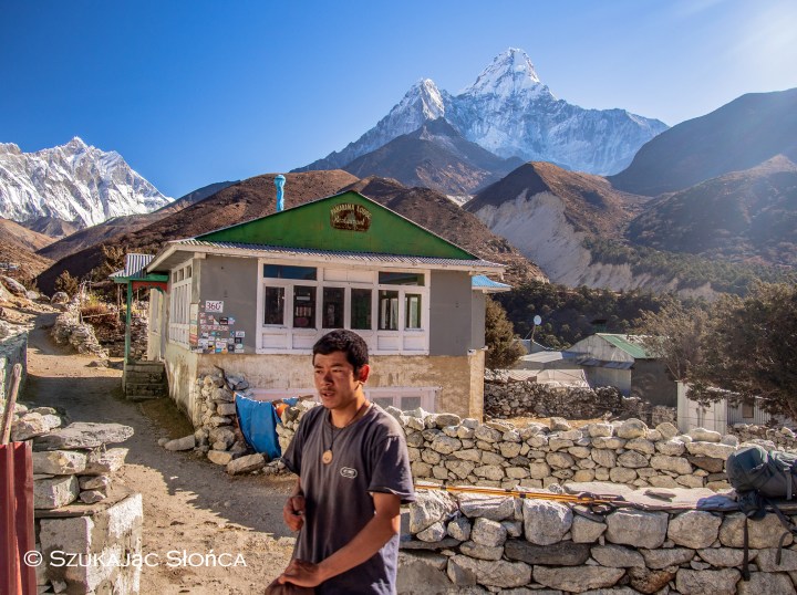Pangboche Himalaje trekking szlaki