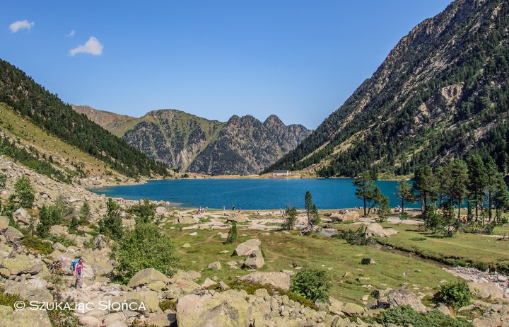 Lac Gaube GR10 Pireneje szlaki trekking