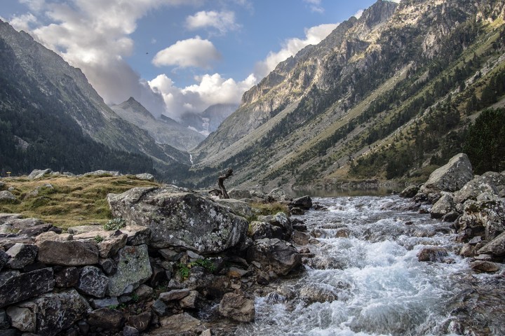 Lac Gaube GR10 Pireneje szlaki trekking