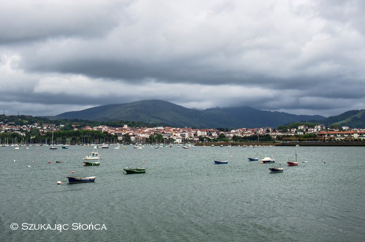 Hendaye GR10 Pireneje zatoka
