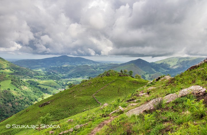 gdzieś na szlaku w Kraju Basków GR10