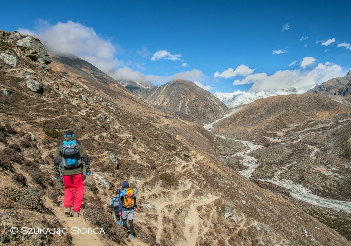  Machermo Gokyo szlak, Himalaje trekking Gokyo Ri