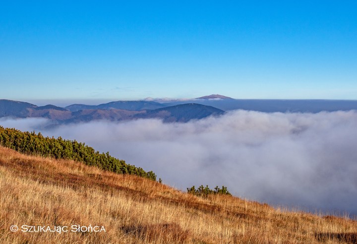 Kralova Hola wynurza się z morza chmur
