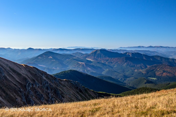 Chabenec Niżne Tatry panorama