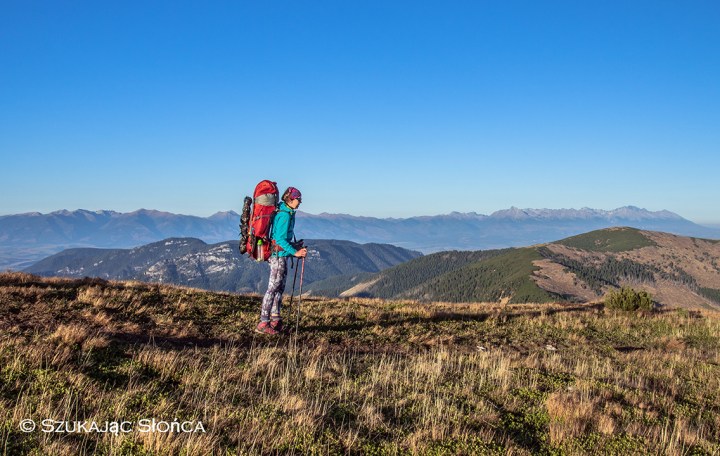 plecak na kilka dni załadowany jak na dwa miesiące w Pirenejach ;-)