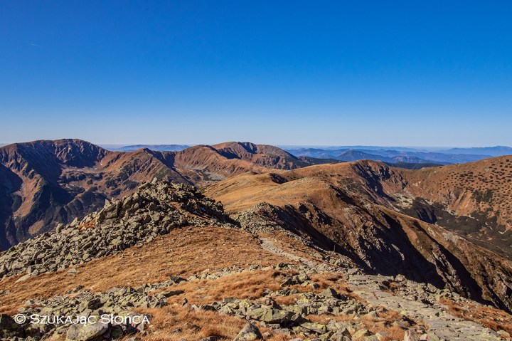 Niżne Tatry grań szlak