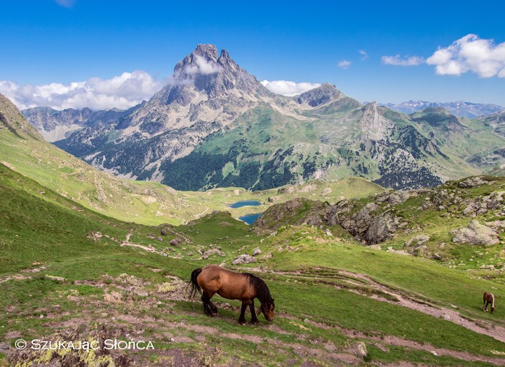 Pic du Midi d'Ossau szlaki Ayous Pireneje trekking