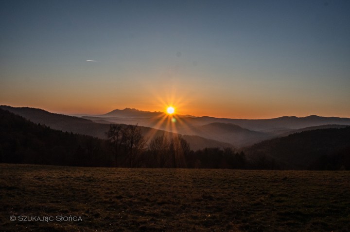 wierchomla-zachód-słońca