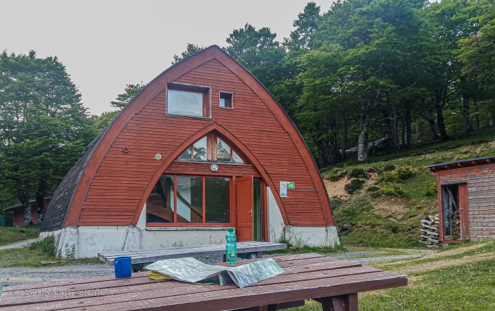 Iraty schronisko GR10 szlak Pireneje - Kraj Basków